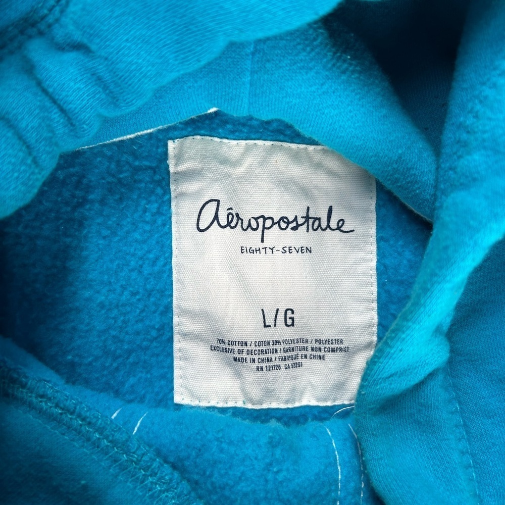 Aero vintage Blue Hoodie - Picture 4 of 4